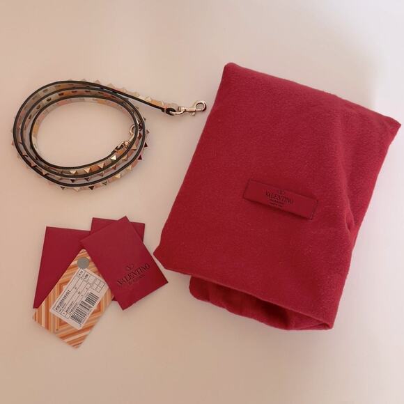 Valentino Pastel Multicolor Leather Small Native Couture 1975 Rockstud Bag Tote - Picture 15 of 17